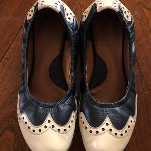 Fluevog Arabellas black + ivory